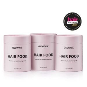 Glowwa Hair Food - 3 måneder - Klikk & Hent
